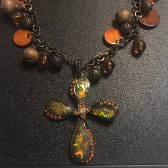 Antique Cross necklace - Picture 1 of 6